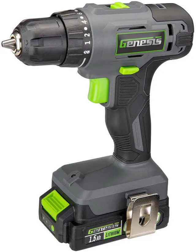 Main image of G20MAX 20V Cordless Drill with Battery and Charger 2-Speed 3/8" Single Sleeve Keyless Chuck, 300 in-lb Torque, 20+1 Clutch Settings (GLCD2038B)