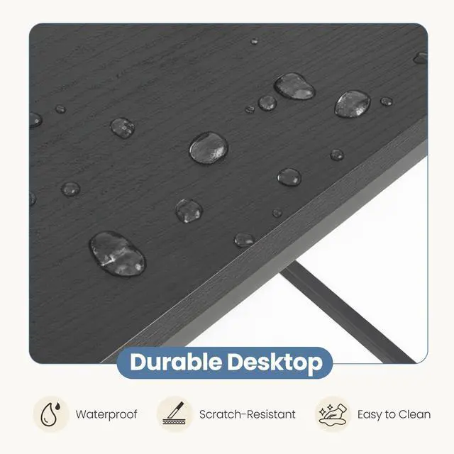 Alt view image 6 of 7 - L Shaped Desk 39 Inch Computer Desk Gaming Furniture Corner Desks Home Office PC Table with Reversible Storage Shelves for Writing Working Study Bedroom Dorm, Modern Black