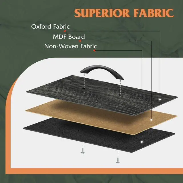 Alt view image 5 of 7 - Night Stand, Small Dresser with Drawers, Dresser for Bedroom with 2 Fabric Drawer, Black Bedside Table End Table, Dorm Nightstand, Closet Organizer, Charcoal Black Wood Grain Print