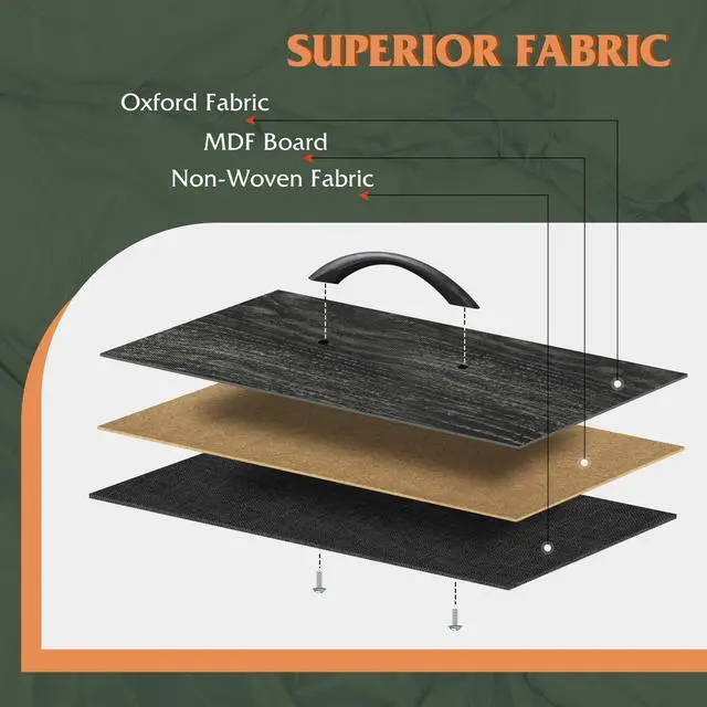 Alt view image 5 of 7 - Black Night Stand, Small Dresser with 2 Drawers & Wooden Top, Nightstand with Fabric Bins, Bedside Table End Table for Bedroom, Closet, Entryway, College Dorm, Charcoal Black