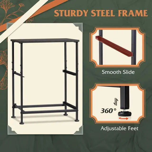 Alt view image 6 of 7 - Black Night Stand, Small Dresser with 2 Drawers & Wooden Top, Nightstand with Fabric Bins, Bedside Table End Table for Bedroom, Closet, Entryway, College Dorm, Charcoal Black