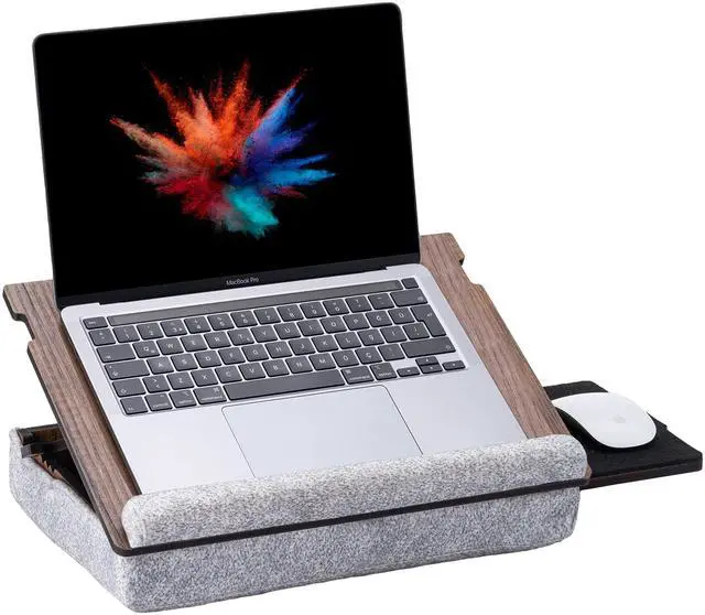 Main image of Lap Desk for Laptop - Laptop Tray with Cushion, Portable Lap Desk for Lap, Adjustable Lapdesk, Couch Lap top Table for Work, Ergonomic Lap top Stand for Bed