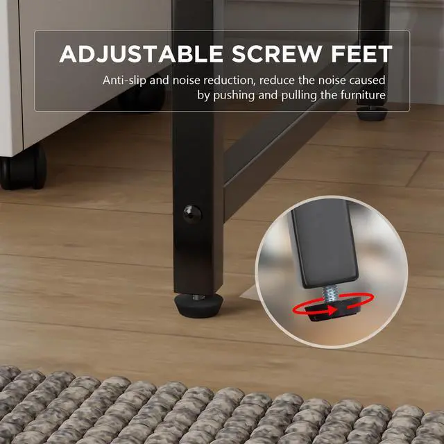 Alt view image 5 of 7 - 32 inches Office Small Computer Desk/Home Office Desk/Study Student Writing Desk/Modern Simple Style Desk,Nature