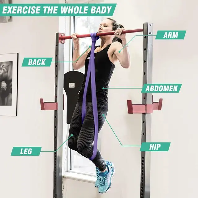 Alt view image 3 of 7 - Resistance Band, Pull Up Bands, Pull Up Assistance Bands, Workout Bands, Exercise Bands, Resistance Bands Set for Legs, Working Out, Muscle Training, Physical Therapy, Shape Body, Men and Women1