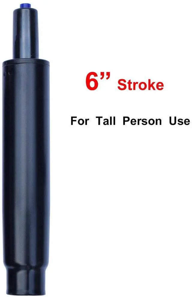 Alt view image 3 of 7 - MySit 5.5" Office Chair Gas Lift Cylinder Replacement Parts, Heavy Duty 450lbs Long Stroke Hydraulic Pneumatic Shock Piston Universal Size Fits Most Executive Chairs, Gaming Chair, Class 4