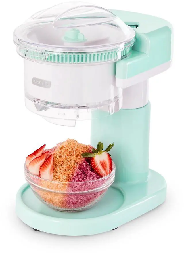 Main image of Shaved Ice Maker - Frozen Dessert Maker for Snow Cones, Slushies, Cocktails & More - Easy to Use & Clean - Space-Saving Design - Aqua