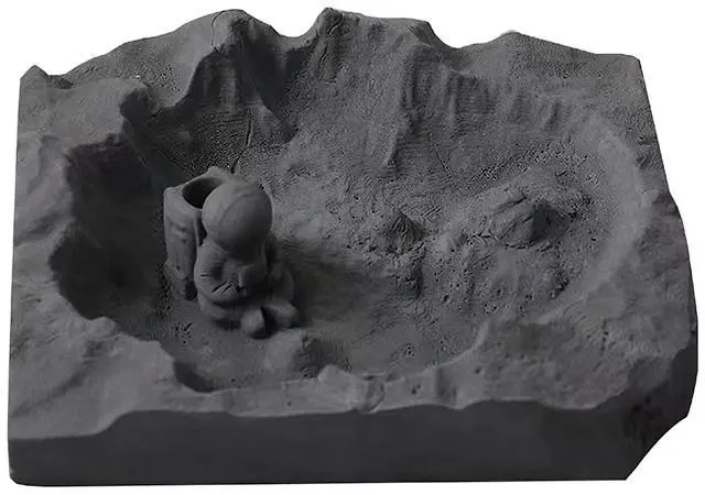 Main image of Cool Ashtray, Home Decor, Moon Space Elements, Portable Modern Ashtray Cigar Ashtray Outdoor Indoor Desktop Smoking Ashtray Home Office Fashion Decor Gifts For Men And Women
