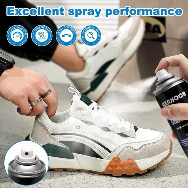 Alt view image 4 of 7 - Shoe Protector Spray, 11.84 Fl Oz, Rain and Stain Waterproof for Leather, Suede, Sneakers, Boots