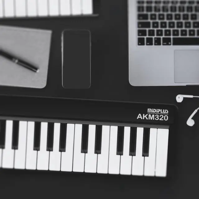 Alt view image 6 of 6 - AKM320 Midi Keyboard Controller
