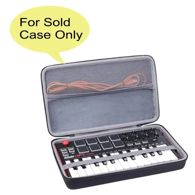 Alt view image 2 of 7 - Hard Case Replacement for Akai Professional MPK Mini MKII/MPK Mini Play 25 Key USB MIDI Keyboard Controller