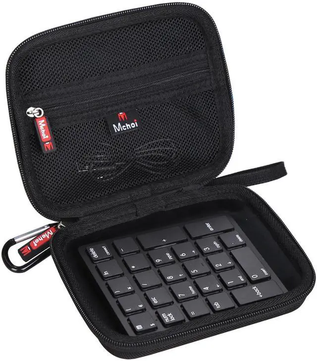Main image of Numeric Pad Hard Case Compatible with havit Bluetooth Number Pad Wireless Numeric Keypad Numpad 26 Keys, Case Only
