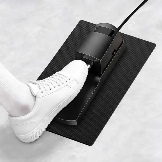 Main image of Non-Slip Piano Sustain Pedal Mat 10" x 7.5" Premium Keyboard Sustain Foot Pedal Support Pad for Enhanced Stability, Carpet & Hardwood Floor Protection (Black, 1 PC)