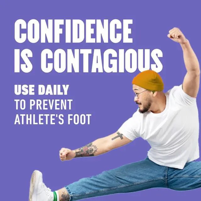 Alt view image 4 of 7 - AF Athlete's Foot Daily Prevention Deodorant Powder Spray, 4.6 Ounce (Packaging may vary)