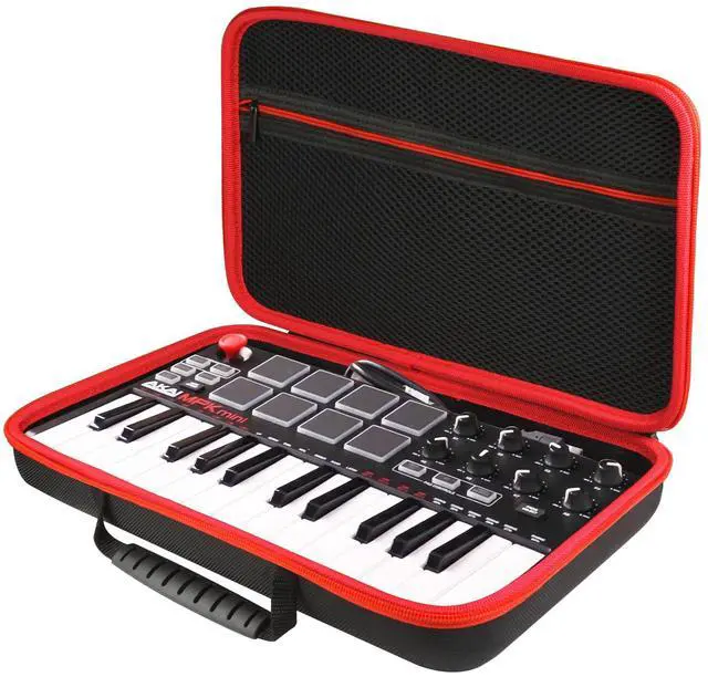 Main image of Carrying & Protective Case for Akai Professional MPK Mini MK3 & MKII | MPK Mini Play -25 Key USB MIDI Keyboard Controller (Case Only)
