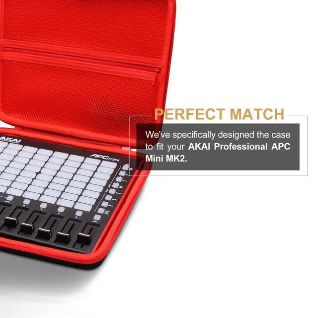Alt view image 3 of 7 - Case Compatible with AKAI Professional APC Mini MK2 / MPD218 / MIDImix USB MIDI Pad Controller(Case Only)
