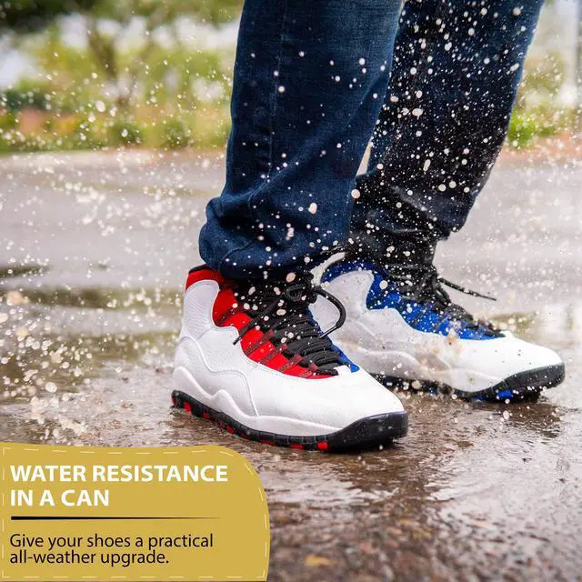 Alt view image 2 of 7 - Premium Water-Repellent Shoe Protector Spray 5 Oz. Suede Shoe Protector Spray Waterproof Formula Repels Water and Stains - Leather, Nubuck, Suede, Canvas, White Sneaker Protector Spray