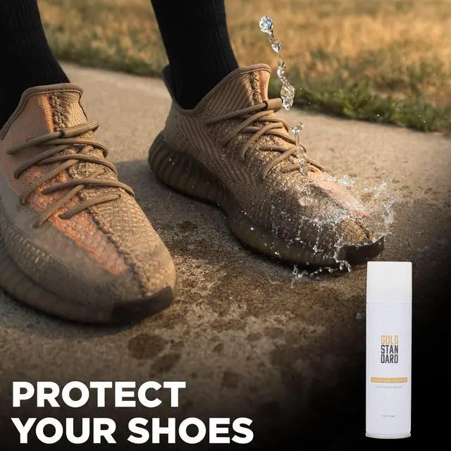 Alt view image 3 of 7 - Premium Water-Repellent Shoe Protector Spray 5 Oz. Suede Shoe Protector Spray Waterproof Formula Repels Water and Stains - Leather, Nubuck, Suede, Canvas, White Sneaker Protector Spray