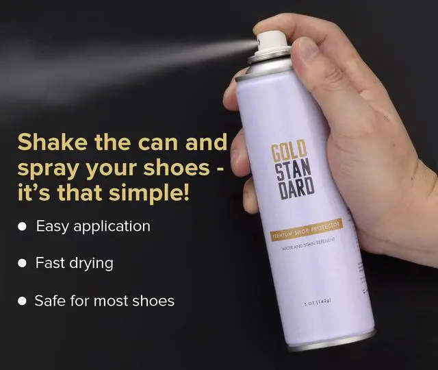 Alt view image 6 of 7 - Premium Water-Repellent Shoe Protector Spray 5 Oz. Suede Shoe Protector Spray Waterproof Formula Repels Water and Stains - Leather, Nubuck, Suede, Canvas, White Sneaker Protector Spray
