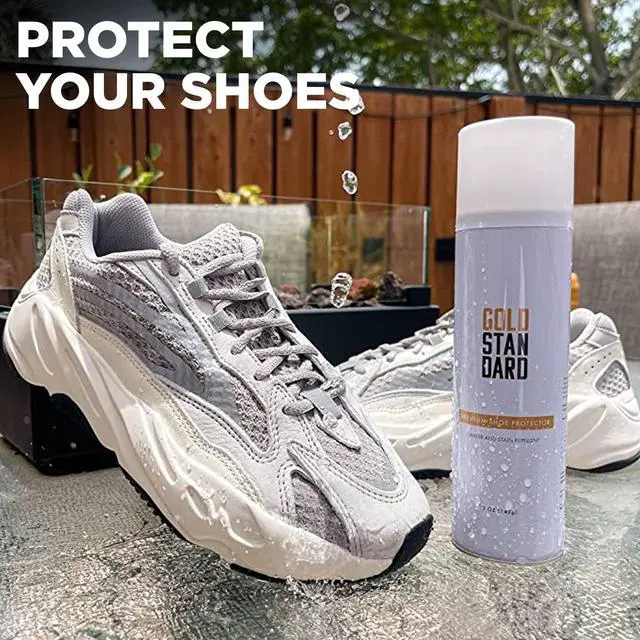 Alt view image 7 of 7 - Premium Water-Repellent Shoe Protector Spray 5 Oz. Suede Shoe Protector Spray Waterproof Formula Repels Water and Stains - Leather, Nubuck, Suede, Canvas, White Sneaker Protector Spray