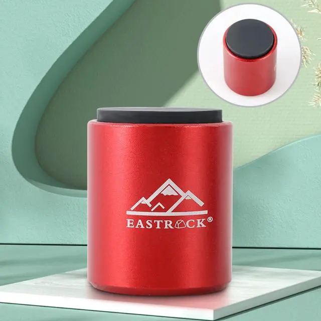 Alt view image 4 of 6 - MINI Practice Drum Pad Without Stand, 2.16 Inches Silent Drum Pad, Silicone Dumb Drum for Beginners (Red)