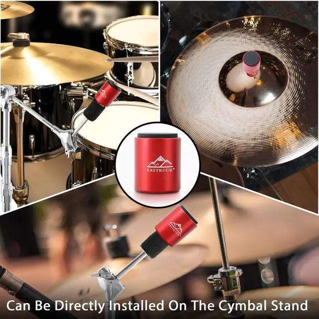 Alt view image 4 of 7 - MINI Practice Drum Pad With Stand, 1.57 Inches Silent Drum Pad, Silicone Dumb Drum for Beginners
