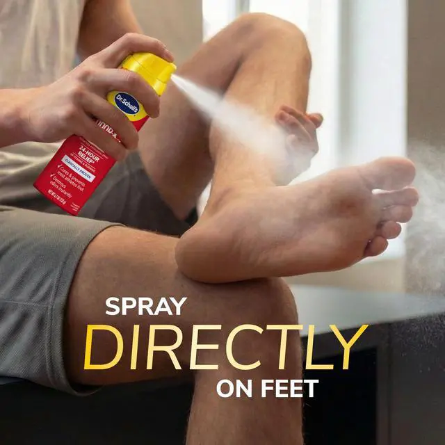 Alt view image 3 of 7 - ODOR-X ATHLETE'S FOOT MEDICATED POWDER SPRAY, 4.7 oz // 24-Hour Relief of Itching & Burning, Clinically Proven, Cures & Prevents Most Athlete's Foot, Destroys Odors Instantly