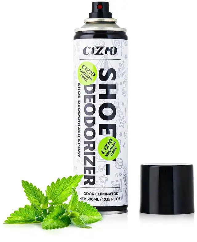 Main image of Shoe Deodorizer Spray, Shoe Refresher, Shoe Odor Smell Eliminator, 300ml (10oz) Long-Lasting Quick-Drying Formula Shoe Spray for Smelly Shoes, Sneakers, Gym Bag, Work Boots