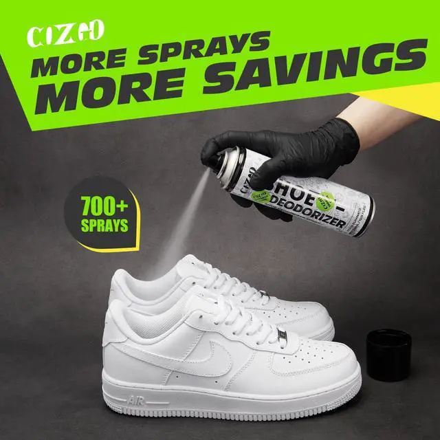 Alt view image 3 of 7 - Shoe Deodorizer Spray, Shoe Refresher, Shoe Odor Smell Eliminator, 300ml (10oz) Long-Lasting Quick-Drying Formula Shoe Spray for Smelly Shoes, Sneakers, Gym Bag, Work Boots