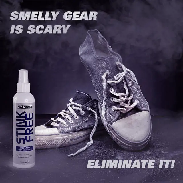 Alt view image 5 of 7 - StinkFree Shoe Odor Eliminator Spray, Removes Odors Caused by Sweat in Shoes, Sneakers, Cleats, Boots & Gear, 8 Ounce Bottle