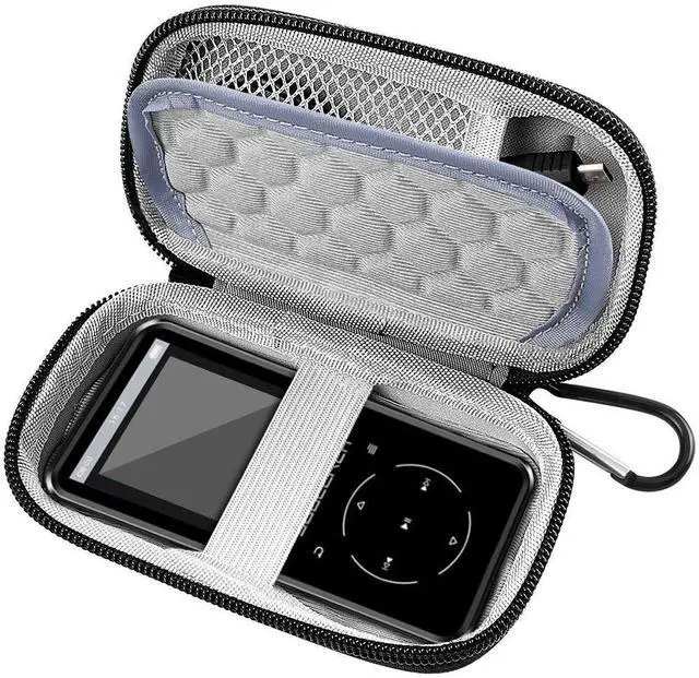 Main image of MP3 & MP4 Player Case for Luoran/for innioasis/for TIMMKOO/for MYMAHDI/for Phinistec/Music Players Bluetooth. Kids MP3 Player Storage Box Fit for Earbuds, USB Cable and More (Bag Only)