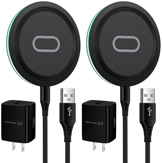 Main image of for Samsung S26 Ultra Wireless Charger Fast Charging Pad for Samsung Galaxy S26 Ultra S26+ S26 S25 FE S24 S23 S22 S21,15W Wireless Charger Station + QC3.0 Adapter for iPhone 17 16 15,Google Pixel 10a