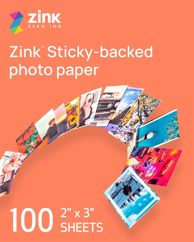 Alt view image 2 of 7 - Ivy Zink 2" x 3" Photo Sticker Paper 100 Sheets Pack