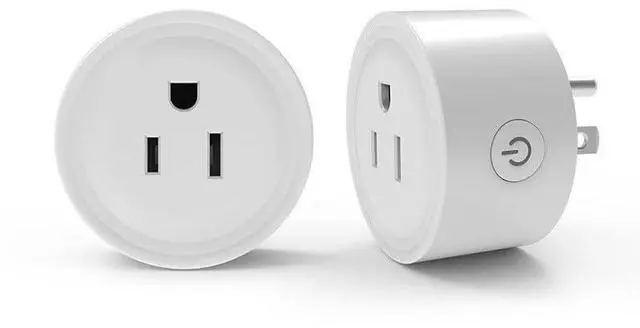 Main image of Smart Plug, WiFi Outlet Compatible with Alexa & Google Assistant, Smart Outlet 16A/2200W Max, Smart Home Automation, APP Remote Control, Timer&Schedule, 2.4G Wi-Fi Only, 2 Pack