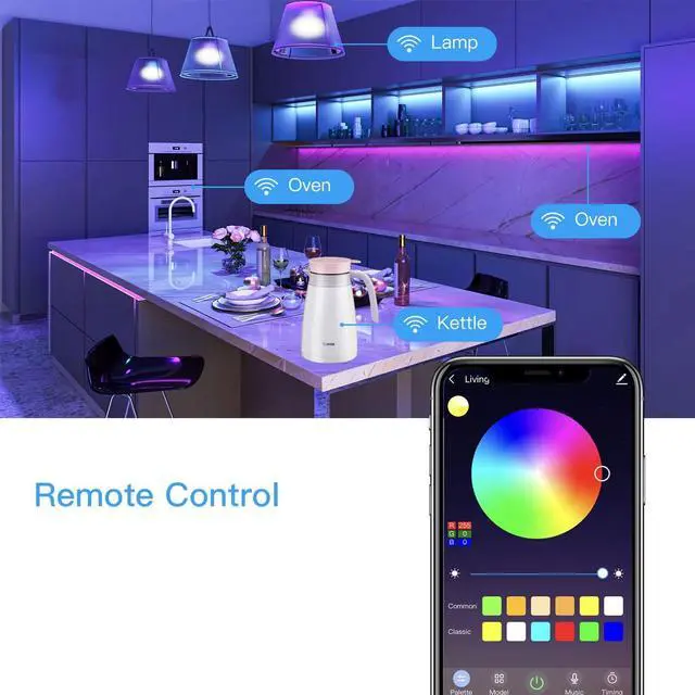 Alt view image 5 of 7 - Smart Plug Mini HomeKit, Smart WiFi Outlet Support Apple HomeKit, Alexa and Google Assistant Voice Control Socket with Timer Schedule and Group Control Apple MFi Certified No Hub Required 2 Pack