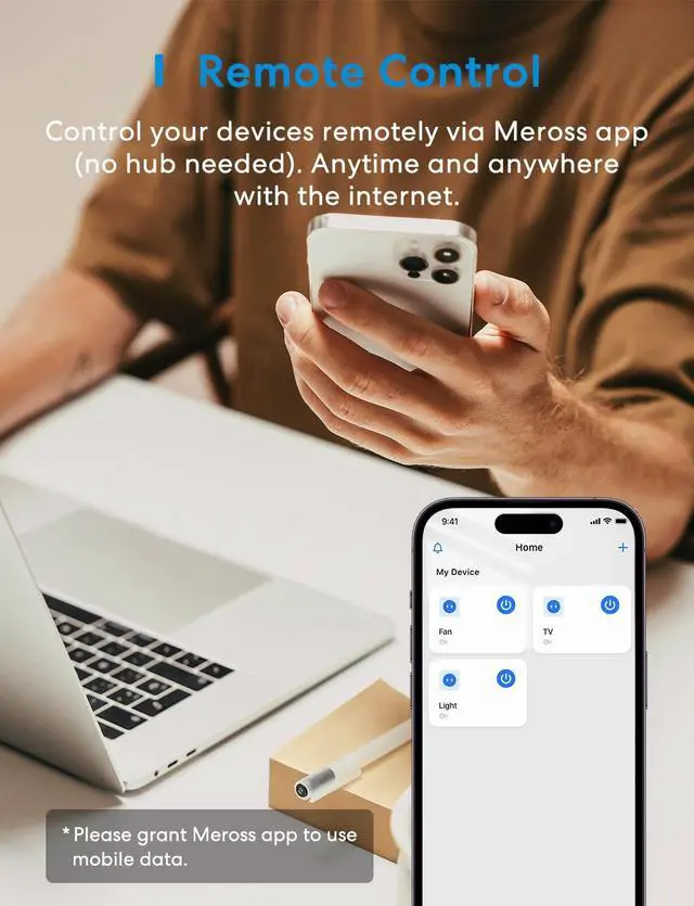 Alt view image 3 of 7 - Smart Plug Mini Support Apple HomeKit, Siri, Alexa, App Control, Timer, 15A & Reliable Wi-Fi, No Hub Needed, 2.4G WiFi Only, 2 Pack