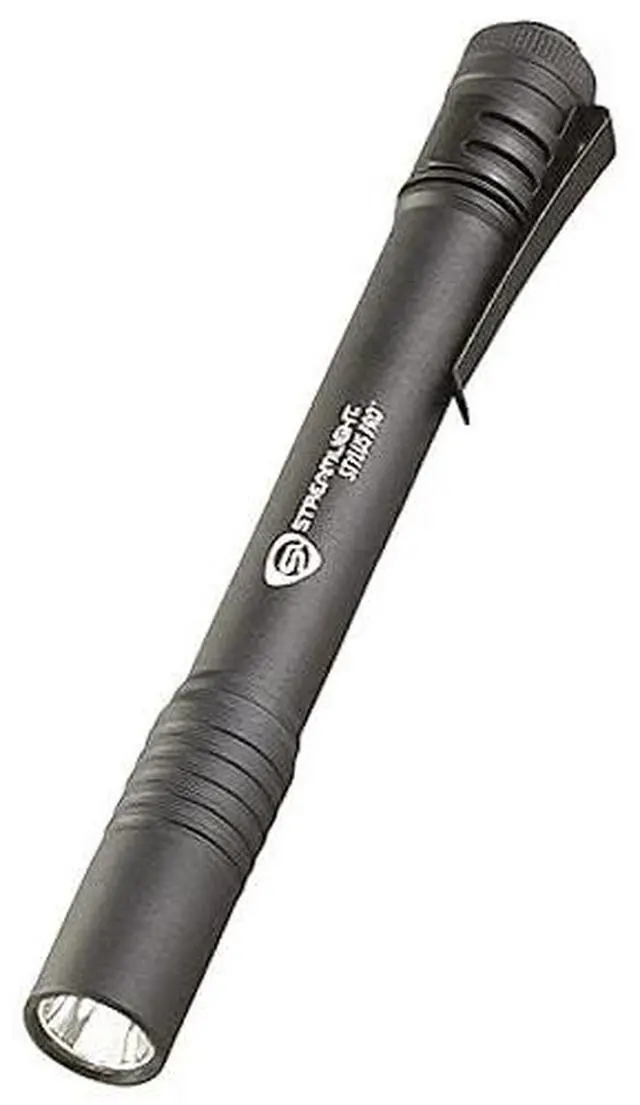 Alt view image 5 of 7 - 66118 Stylus Pro 100-Lumen Penlight with 2 AAA Alkaline Batteries, Black