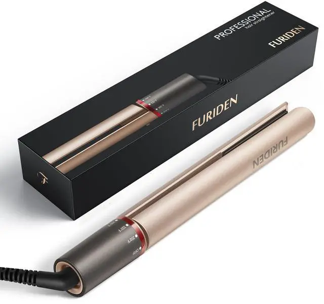 Main image of Professional Salon Quality Hair Straightener, Hair Straightener and Curler 2 in 1, Flat Iron Curling Iron in One, Fast Results | Long Lasting