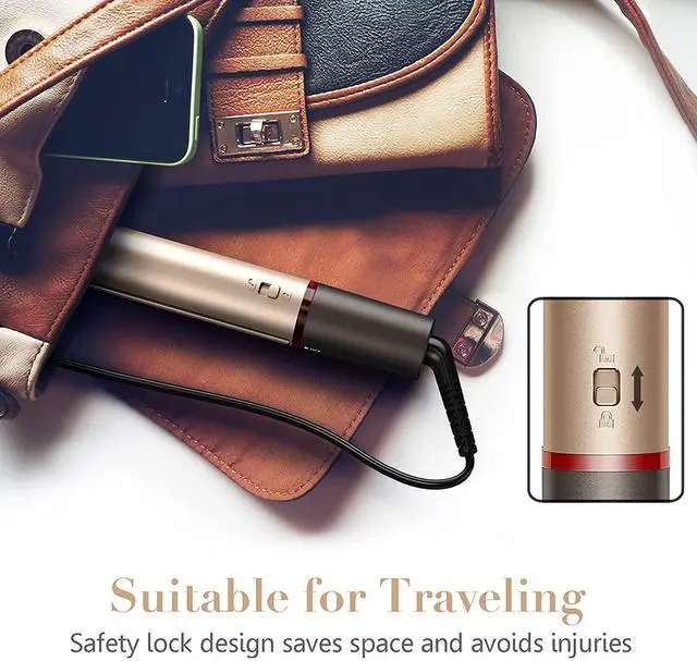 Alt view image 5 of 7 - Professional Salon Quality Hair Straightener, Hair Straightener and Curler 2 in 1, Flat Iron Curling Iron in One, Fast Results | Long Lasting