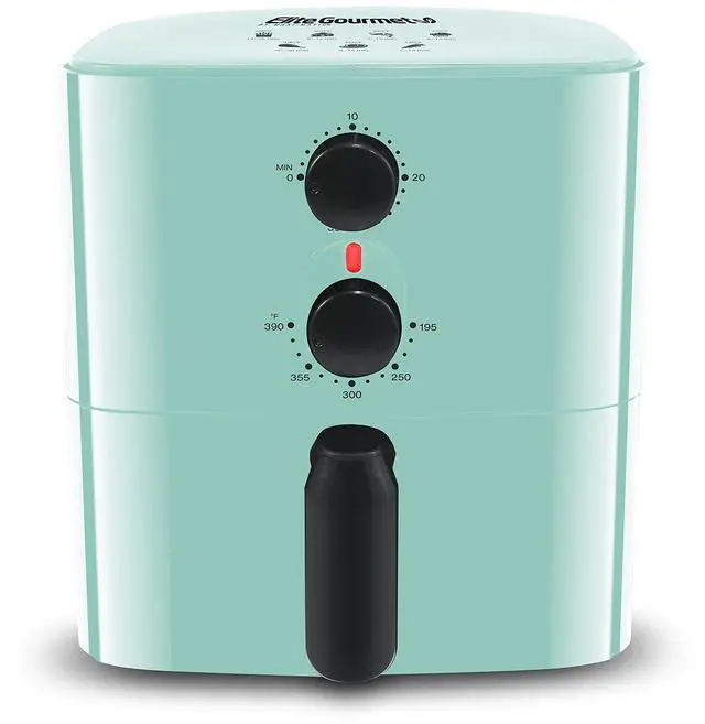 Main image of EAF-3218BL Personal 1.1Qt Compact Space Saving Electric Hot Air Fryer Oil-Less Healthy Cooker, Timer & Temperature Controls, PFOA Free, Mint