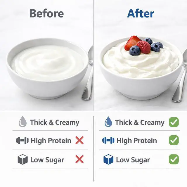 Alt view image 5 of 7 - Yogurt Dehydrator, Small-Batch Greek Yogurt Maker with Built-In Date Reminder Fresh, Simple & Just the Right Amount Food-Grade BPA-Free Materials