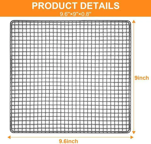Alt view image 2 of 7 - Dehydrator Accessories for COSORI Food Dehydrator 5PCS Stainless Steel Trays Dryer Machine, 9.6''(L)×9''(W)×0.8''(H) Mesh Trays for COSORI Food Dehydrator, Dishwasher Safe