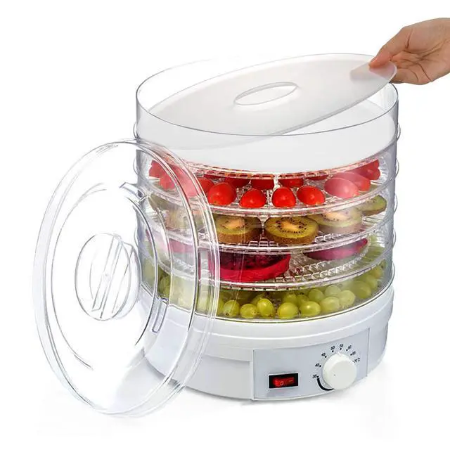 Alt view image 4 of 7 - 6 Pack Fruit Roll Sheets, Round Plastic Dehydrator Sheets with Edges, Reusable Dryer Mats for Fruit Leather, Meat, Beef jerky, Herb, Vegetable, BPA-Free