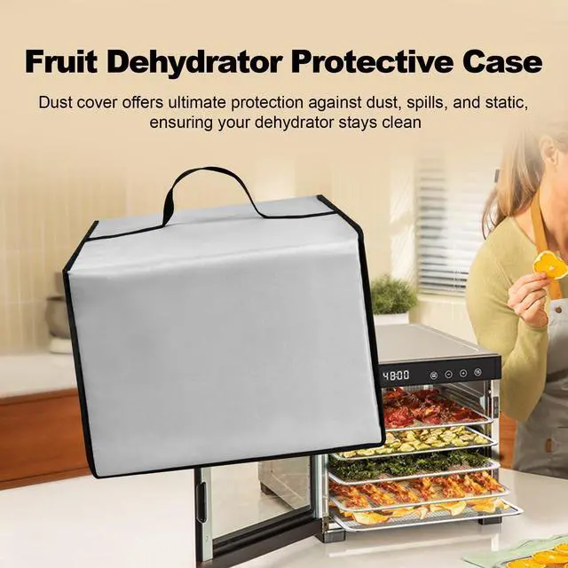 Alt view image 2 of 7 - Fruits Dehydrator Lid Food Dehydrator Machine Cover Waterproof Heat resistant Nylon Case for COSORI CP267-FD/for Magic Mill Pro Food Dehydrator Machine
