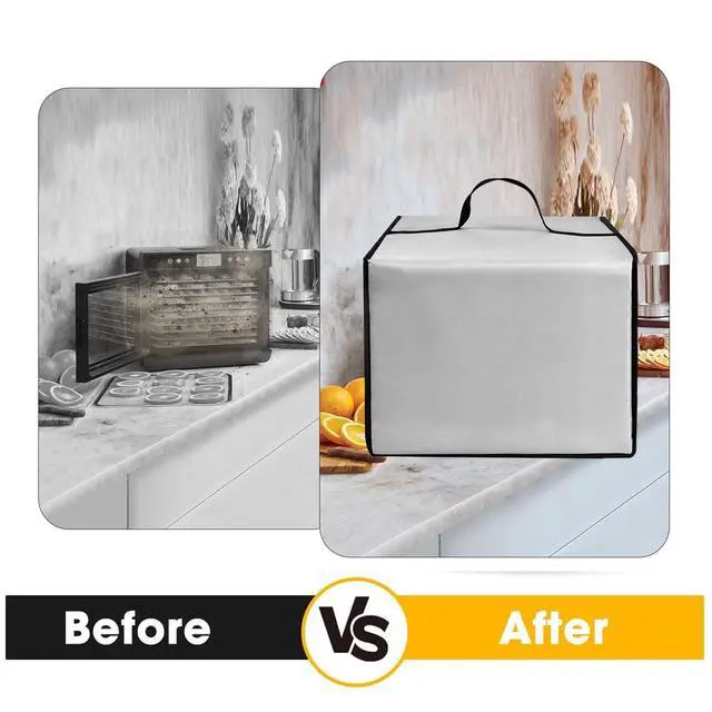 Alt view image 3 of 7 - Fruits Dehydrator Lid Food Dehydrator Machine Cover Waterproof Heat resistant Nylon Case for COSORI CP267-FD/for Magic Mill Pro Food Dehydrator Machine