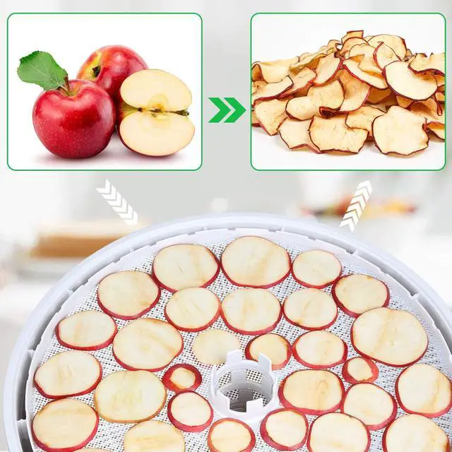 Alt view image 7 of 7 - 4 Pcs 13 Inch Round Silicone Dehydrator Sheets Non Stick Food Dehydrator Mats Reusable Silicone Steamer Mesh Baking Mat for Fruit Dryer