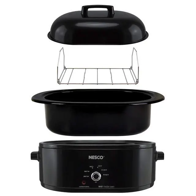 Alt view image 5 of 6 - MWR18-13, Roaster Oven, 18 Quarts, Black