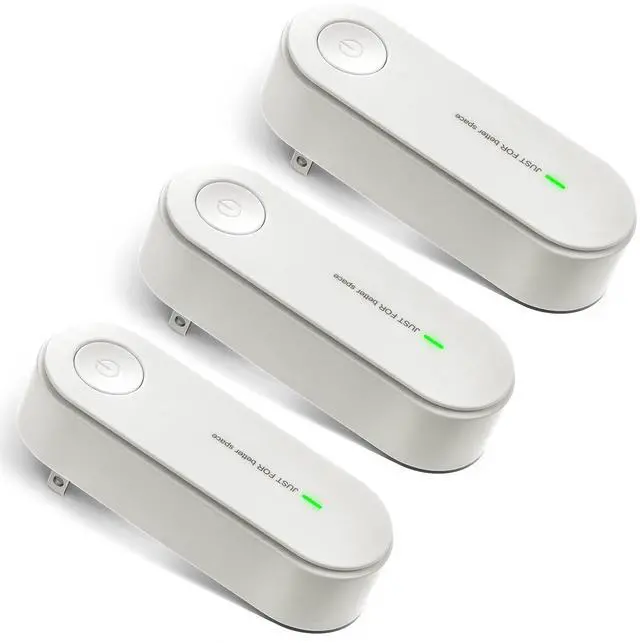 Main image of 3 Pcs Air Purifier Plug in Air Ionizers Portable Negative Ion Generator Filterless Home Freshener Filter Cleaner for Removing Smell Pollutants Odor Dust Car Room Bedrooms Toilets Office