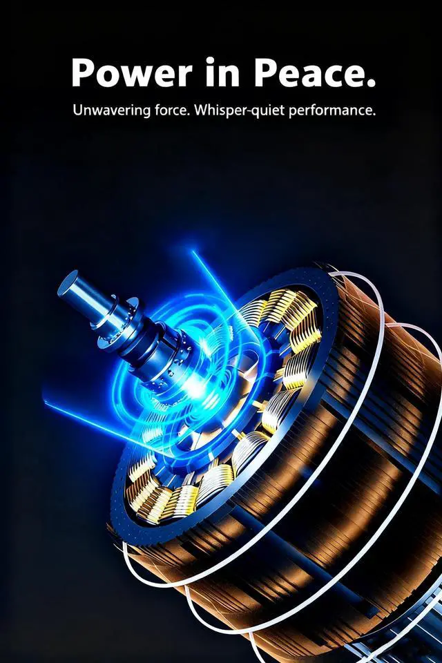 Alt view image 6 of 7 - Electric Coffee Grinder, One Touch Coffee Bean Grinder with 12-Cup Capacity, 25W Low Noise Pure Copper Motor, Adjustable Settings, Quiet Operation, Easy Clean