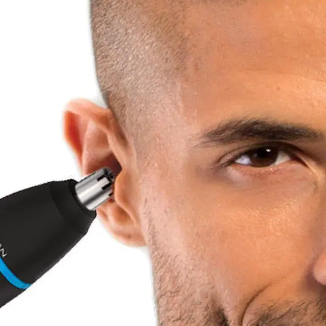 Alt view image 2 of 3 - Nose, Ear & Detail Trimmer with CleanBoost Technology, Blue