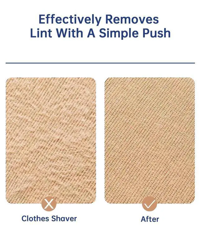 Alt view image 2 of 7 - Fabric Shaver, Electric Lint Remover, Lint Shaver for Clothing & Furniture, Sweater Shaver & Pilling Remover, Depiller Effectively Remove Pills, Lint, Fuzz from Couch - Battery Operated